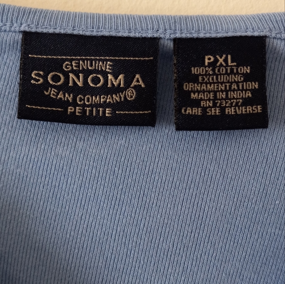 Long sleeve crop top - Picture 2 of 2